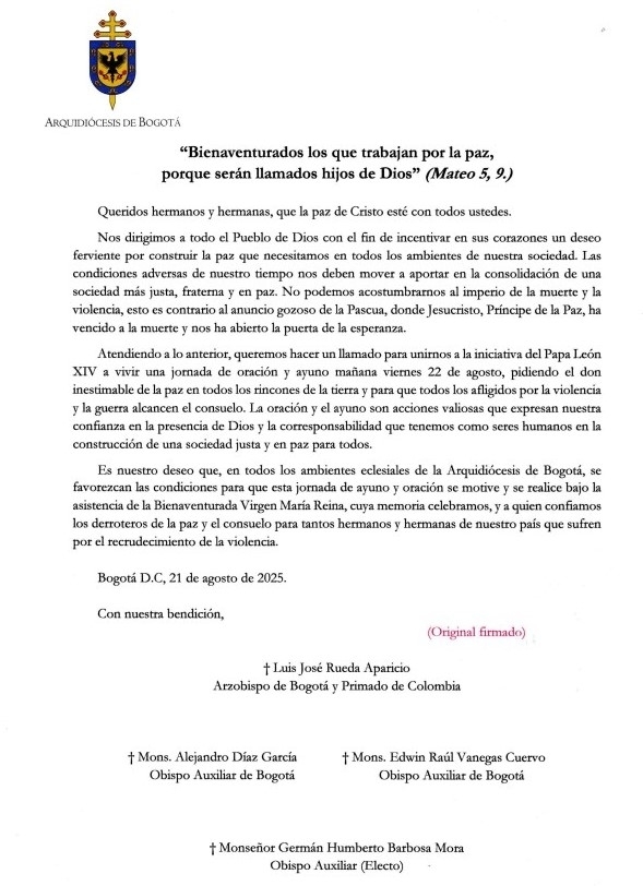 VIERNES AYUNO Y ORACIÓN 