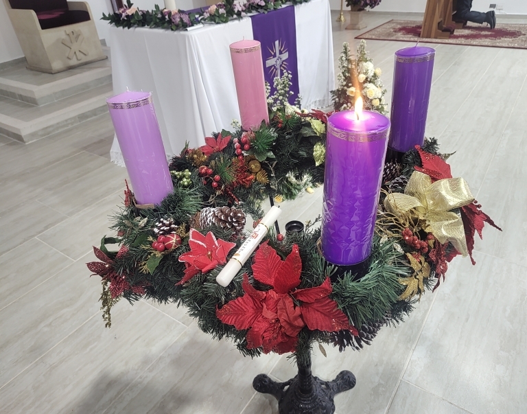 corona de adviento